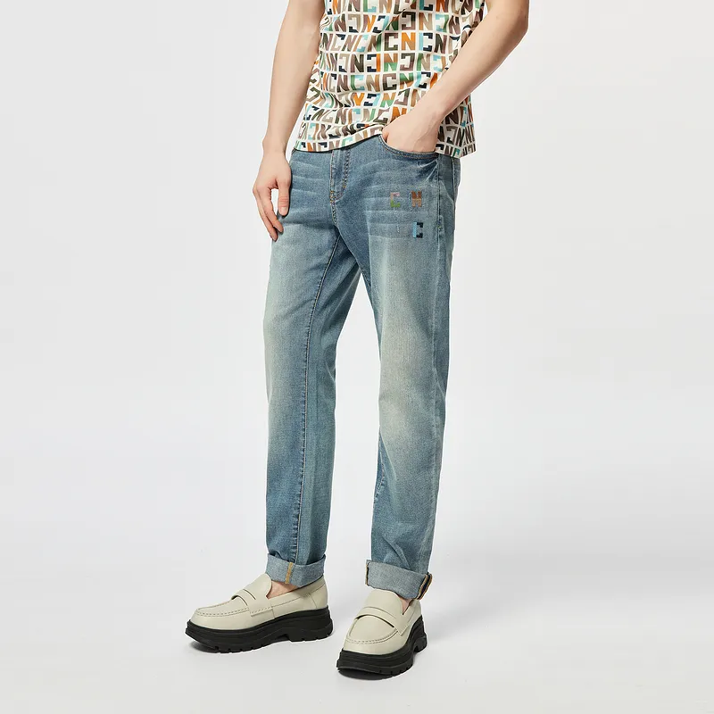 C'N'C New Order & Classics Series Jeans Men's Light Blue-3