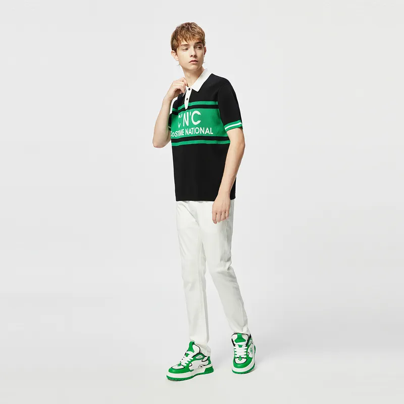 C'N'C Rhythm Party Series Jeans Men White-6
