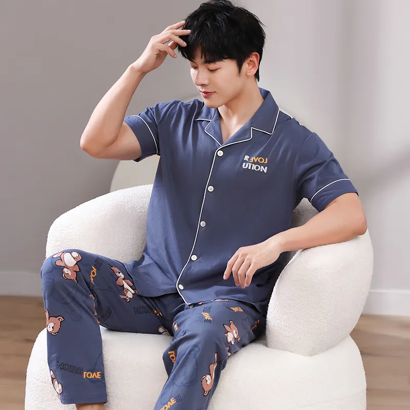 Casenland Men Pajama Sets-43