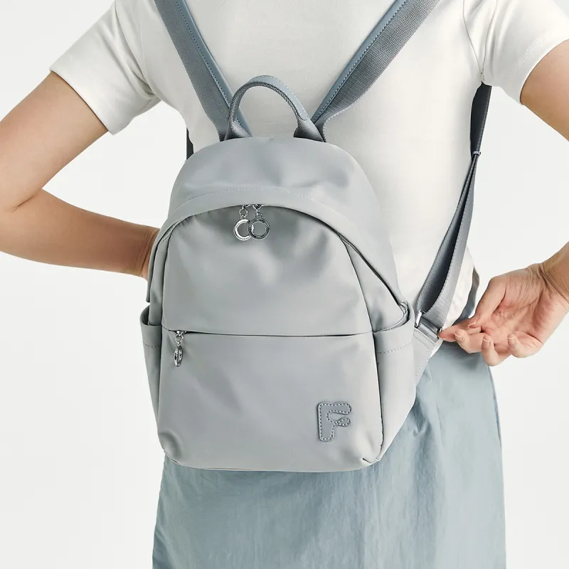 LEFF Nylon Fabric Backpack Small Size Women's Apricot-5