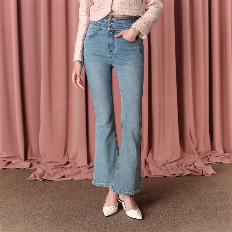 TAMMY TANGS Jeans Women's Light Blue-2