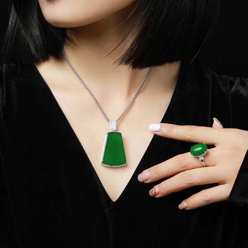 7℃ Jade Necklaces Women's-2