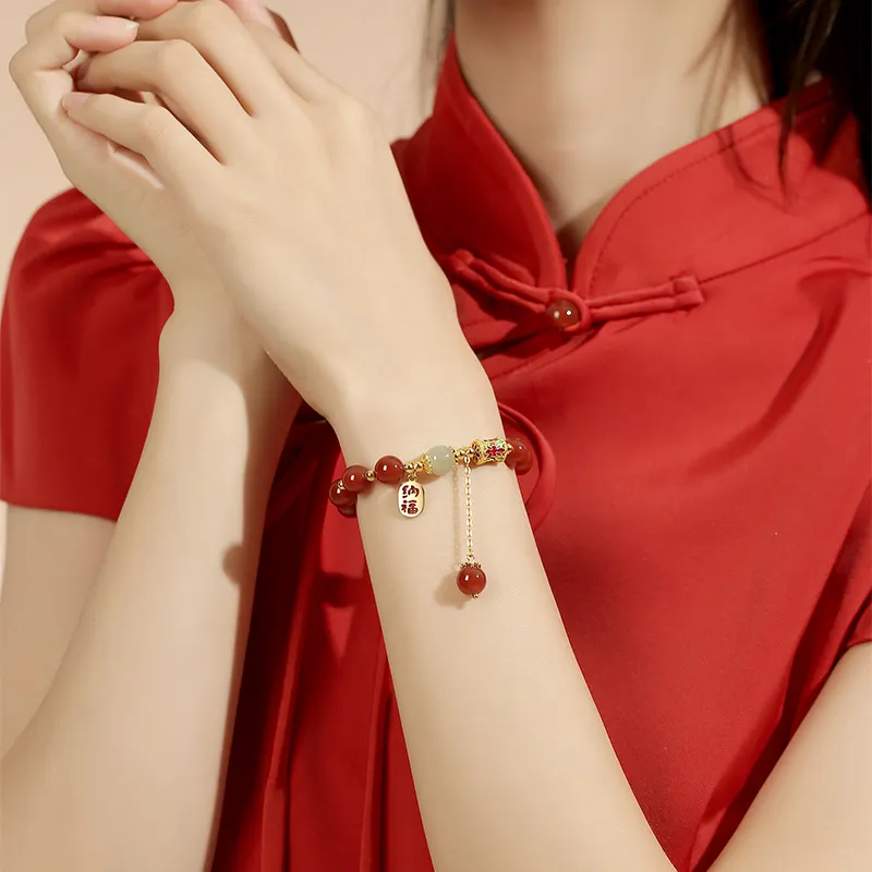 7℃ Jade Bracelets Women's-1