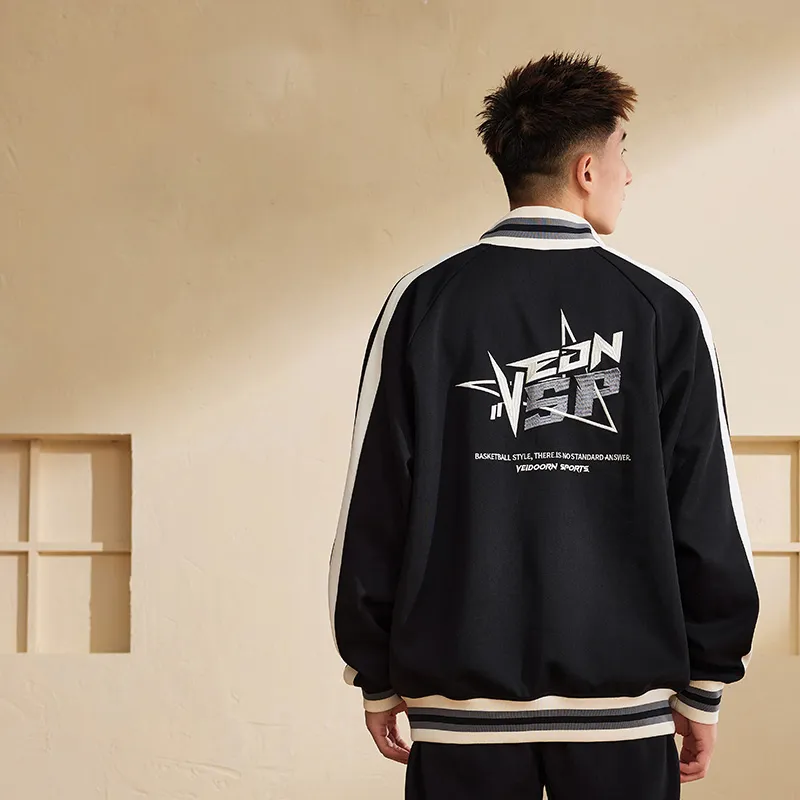 VEIDOORN Sweatshirts Unisex Graphite Black-5