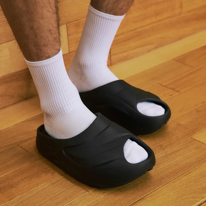 VEIDOORN Slip-Resistant Odor-Resistant Abrasion-Resistant Slide Slippers Unisex-7