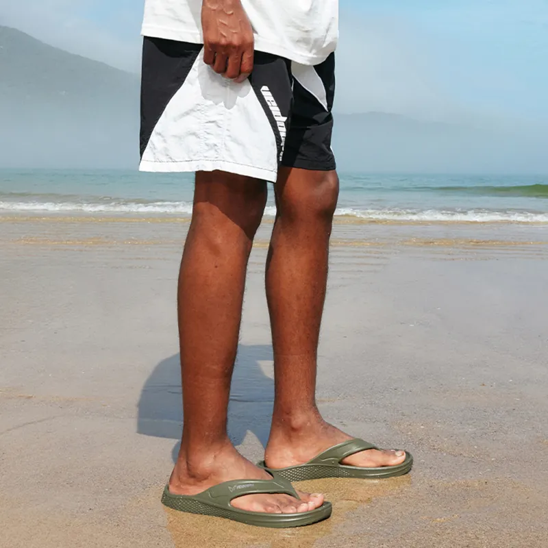 VEIDOORN Abrasion Resistant Slip Resistant Flip Flops Men's-11