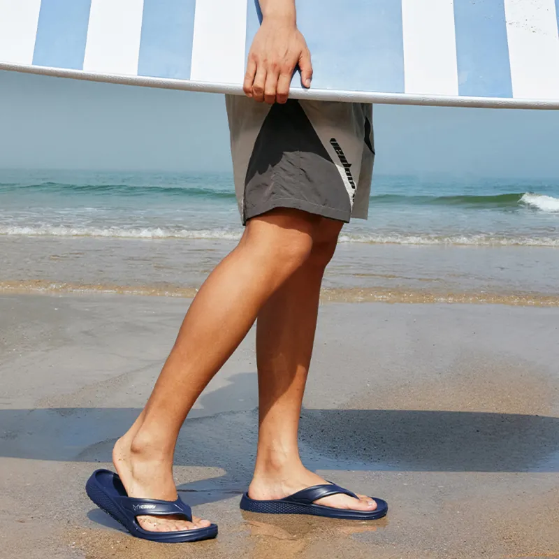 VEIDOORN Abrasion Resistant Slip Resistant Flip Flops Men's-17
