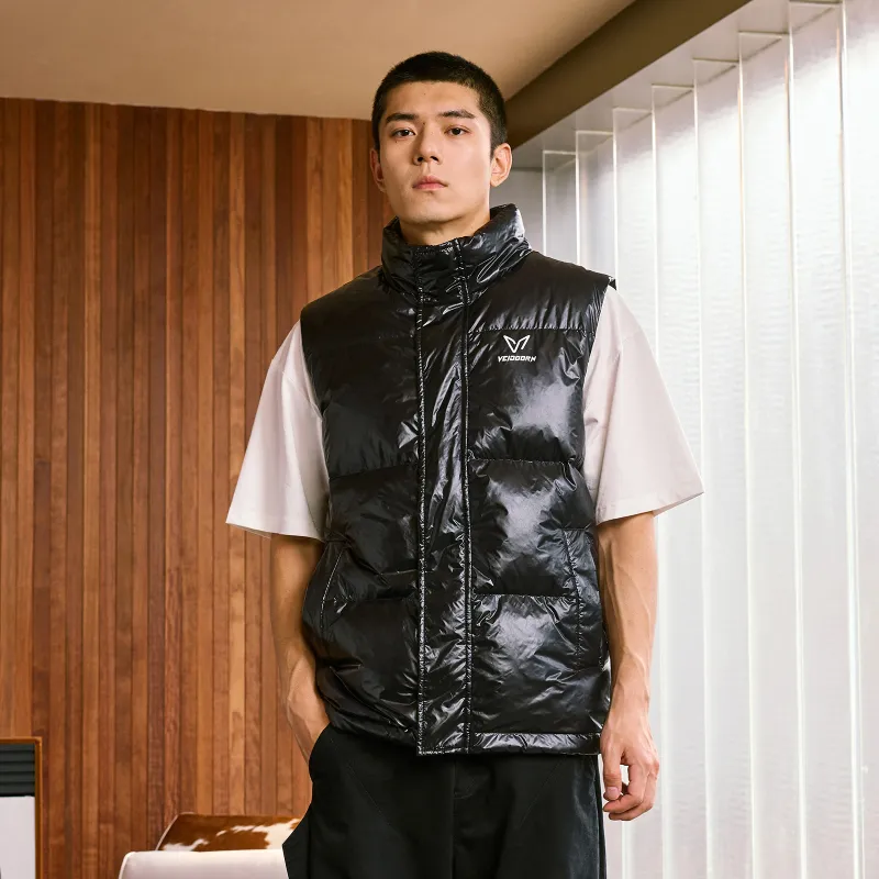 VEIDOORN Down Jacket Unisex Black-3
