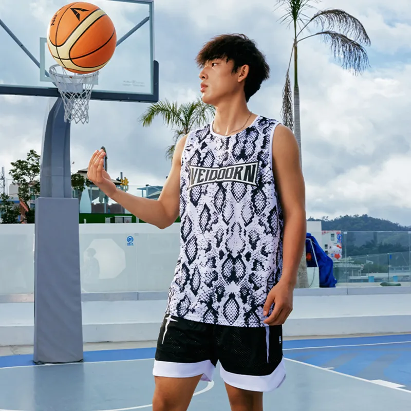 VEIDOORN Basketball Jersey Unisex-5