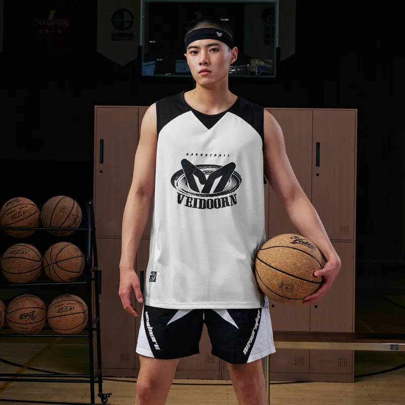 VEIDOORN Basketball Jersey Unisex-7