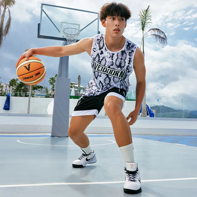 VEIDOORN Basketball Jersey Unisex-4