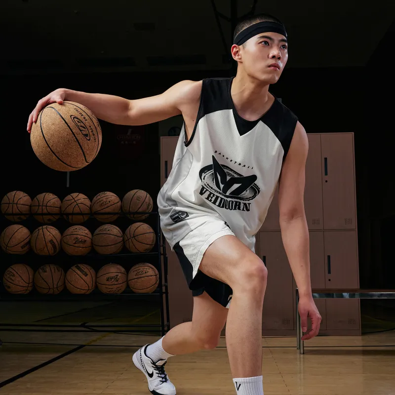 VEIDOORN Basketball Jersey Unisex-6
