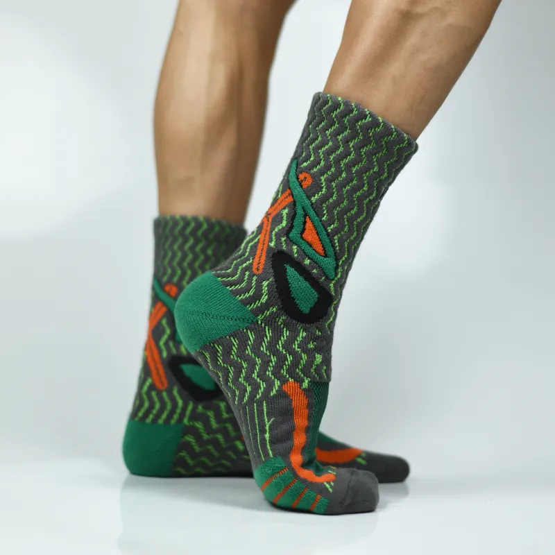 VEIDOORN Mid Calf Socks Unisex Combo Set-3