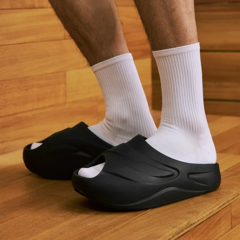 VEIDOORN Slip-Resistant Odor-Resistant Abrasion-Resistant Slide Slippers Unisex-6