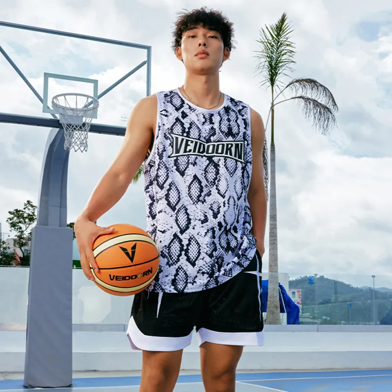 VEIDOORN Basketball Jersey Unisex-3