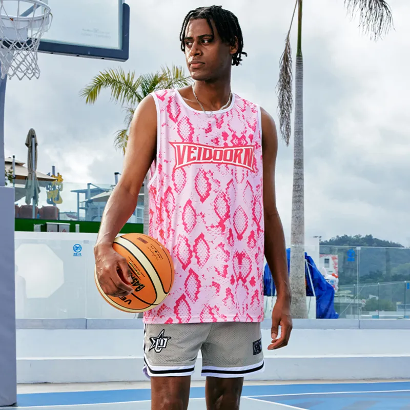 VEIDOORN Basketball Jersey Unisex-9