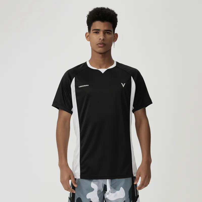 VEIDOORN Raglan Sleeve T Shirt Men's-7