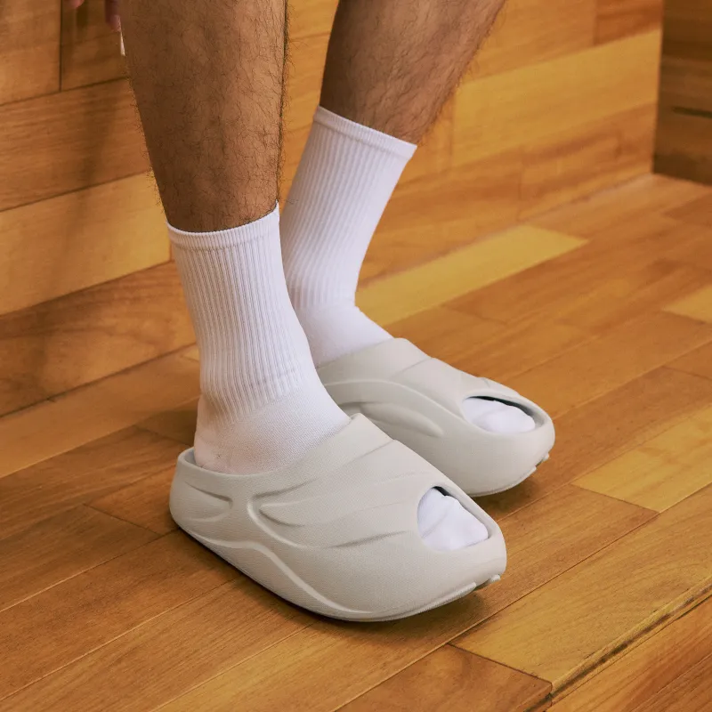 VEIDOORN Slip-Resistant Odor-Resistant Abrasion-Resistant Slide Slippers Unisex-15