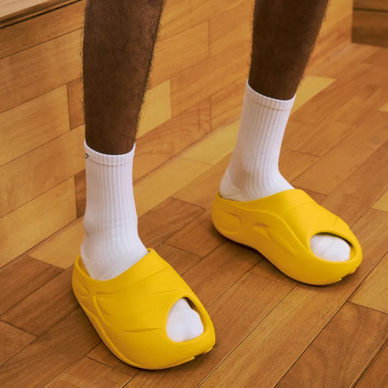 VEIDOORN Slip-Resistant Odor-Resistant Abrasion-Resistant Slide Slippers Unisex-30