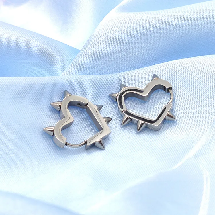 JKEM Stainless Steel Earrings Unisex-5