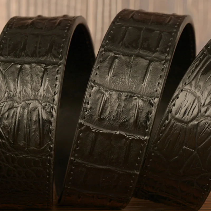 JKEM Alloy Leather Belts Unisex 4cm-5