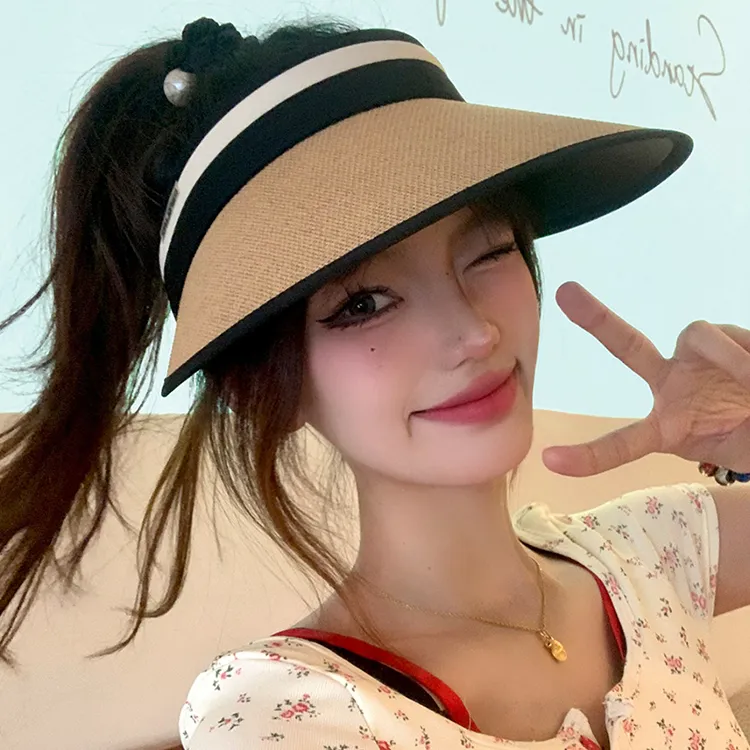 JKEM Polyester Sun Protection Hats Women's-25