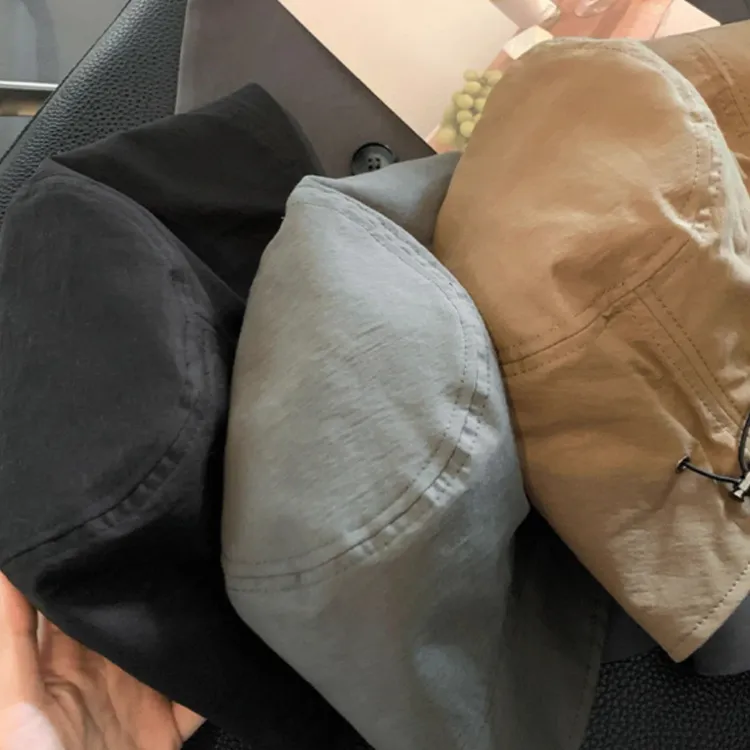 JKEM Cotton Polyester Blend Bucket Hats Women's-7