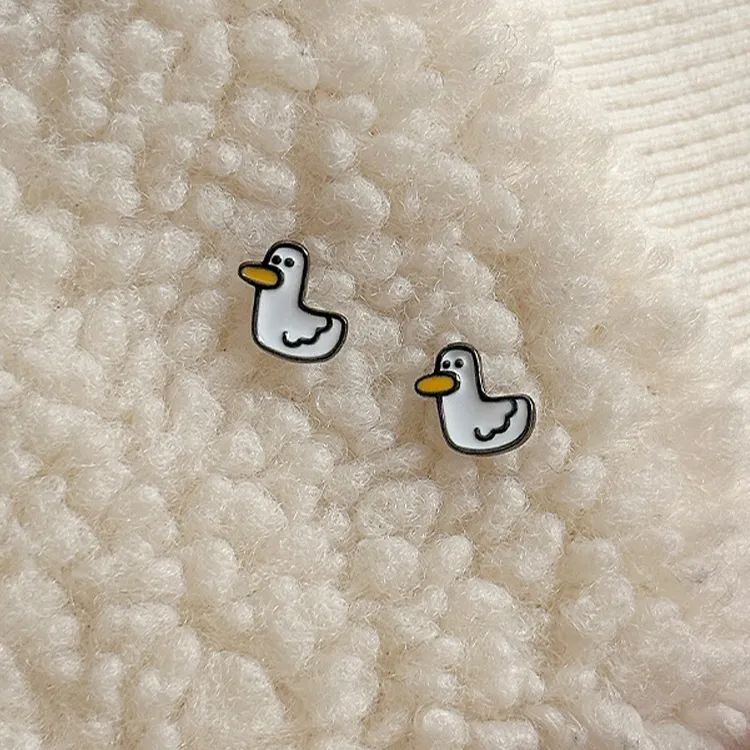 JKEM 999 Fine Silver Stud Earrings Women's-4