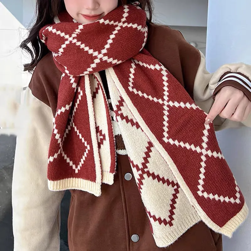 JKEM Knit Scarves Unisex-6