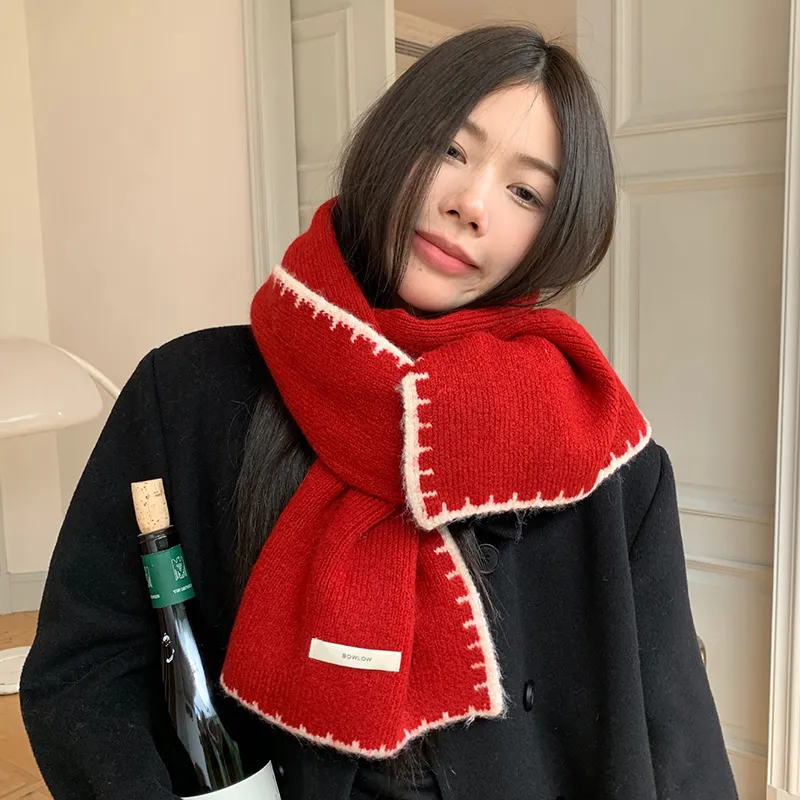 JKEM Knit Scarves Unisex-4