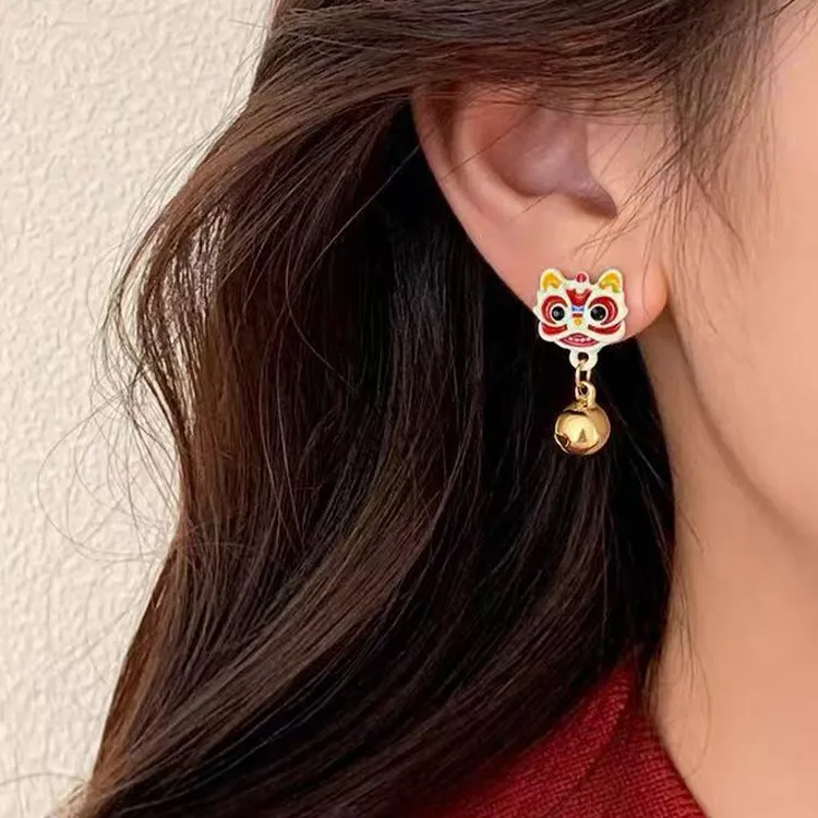 JKEM 925 Sterling Silver Stud Earrings Women's-2