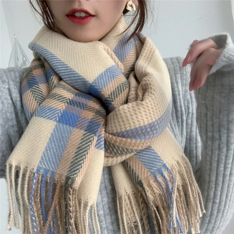 JKEM Knit Scarves Unisex-1