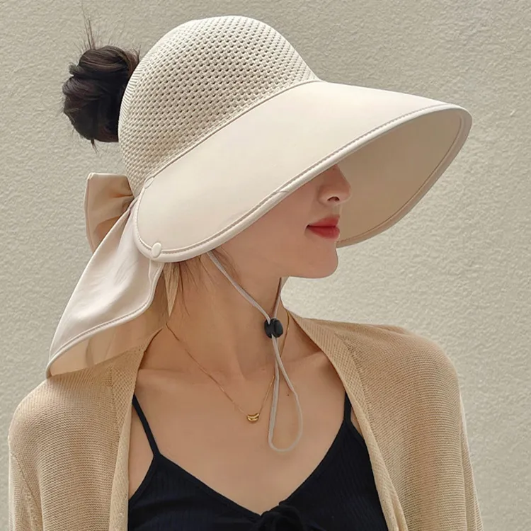JKEM Acrylic Sun Protection Hats Women's-2