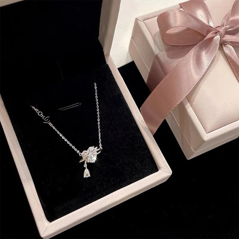 JKEM S999 Fine Silver Necklaces Women's-4