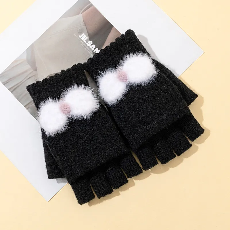 JKEM Knit Gloves Women's-1