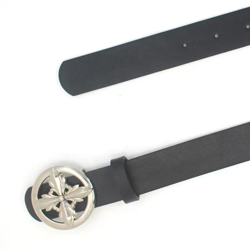 JKEM Faux Leather Belts Women's 2.85cm-2
