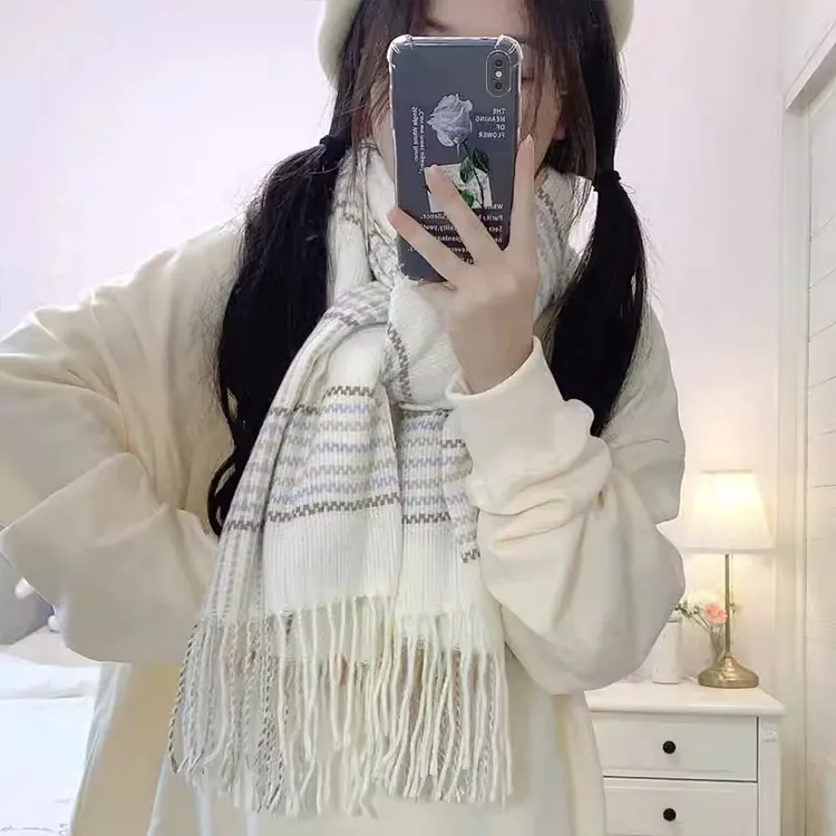JKEM Knit Scarves Unisex-3