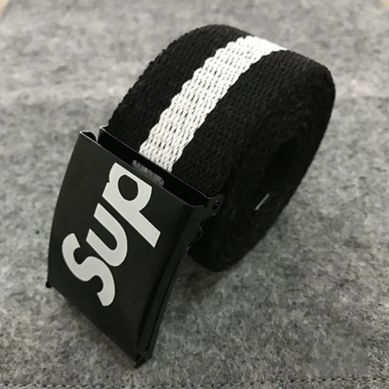 JKEM Canvas/Alloy Sports Belts Unisex 3.5cm-2
