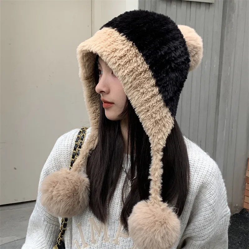 JKEM Teddy Fleece Hats & Caps Unisex-1