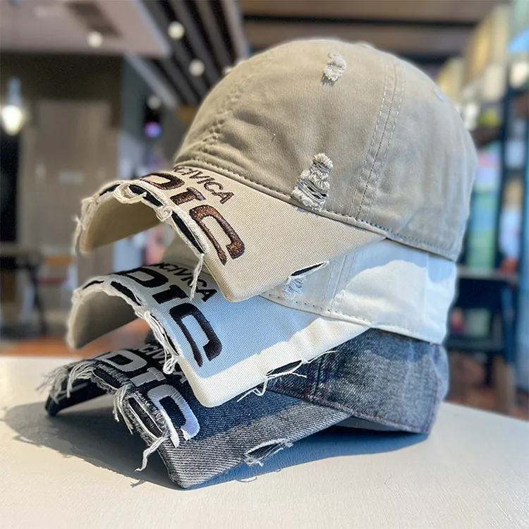 JKEM Cotton Polyester Blend Baseball Caps Unisex-16