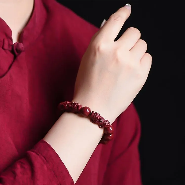 JKEM Cinnabar Bracelets Women's-5
