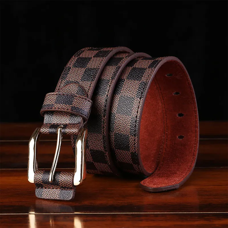 JKEM PU/Alloy Leather Belts Men's 3.8-7