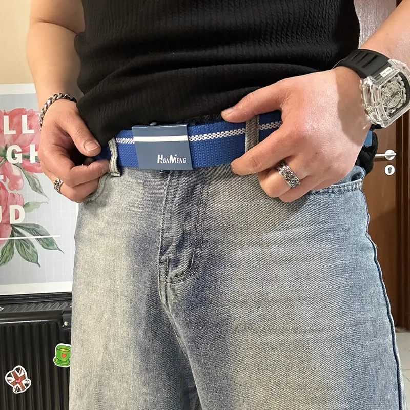 JKEM Nylon/Alloy Belt Unisex 3.8-4