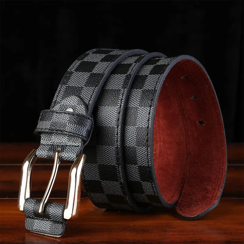 JKEM PU/Alloy Leather Belts Men's 3.8-2