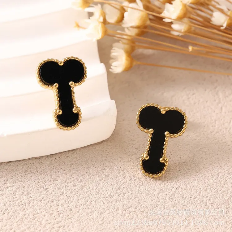 JKEM Stainless Steel Stud Earrings Unisex-3