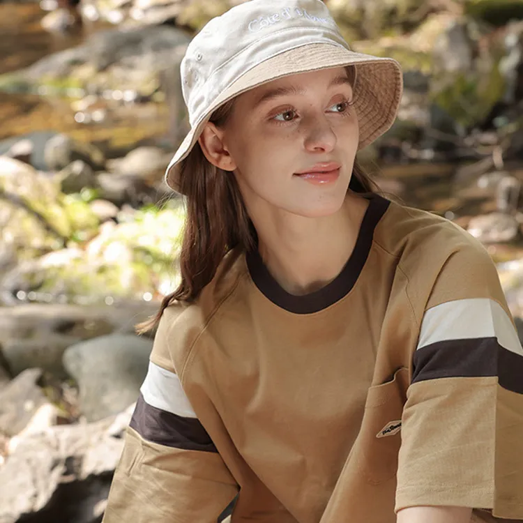 JKEM Cotton Polyester Blend Bucket Hats Unisex-10