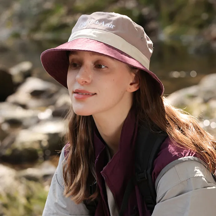 JKEM Cotton Polyester Blend Bucket Hats Unisex-2