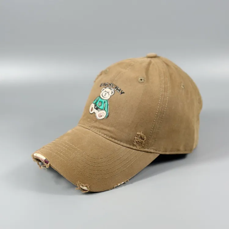 JKEM Cotton Polyester Blend Baseball Caps Unisex-22