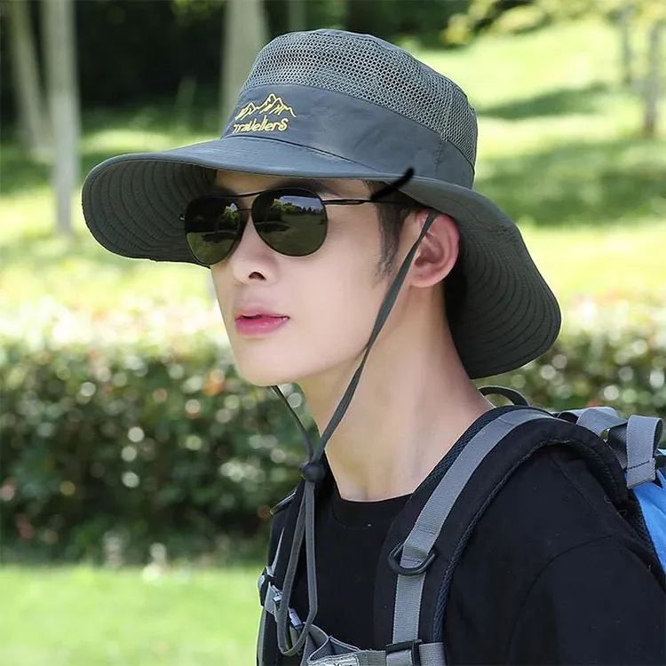 JKEM Polyester Bucket Hats Unisex-5