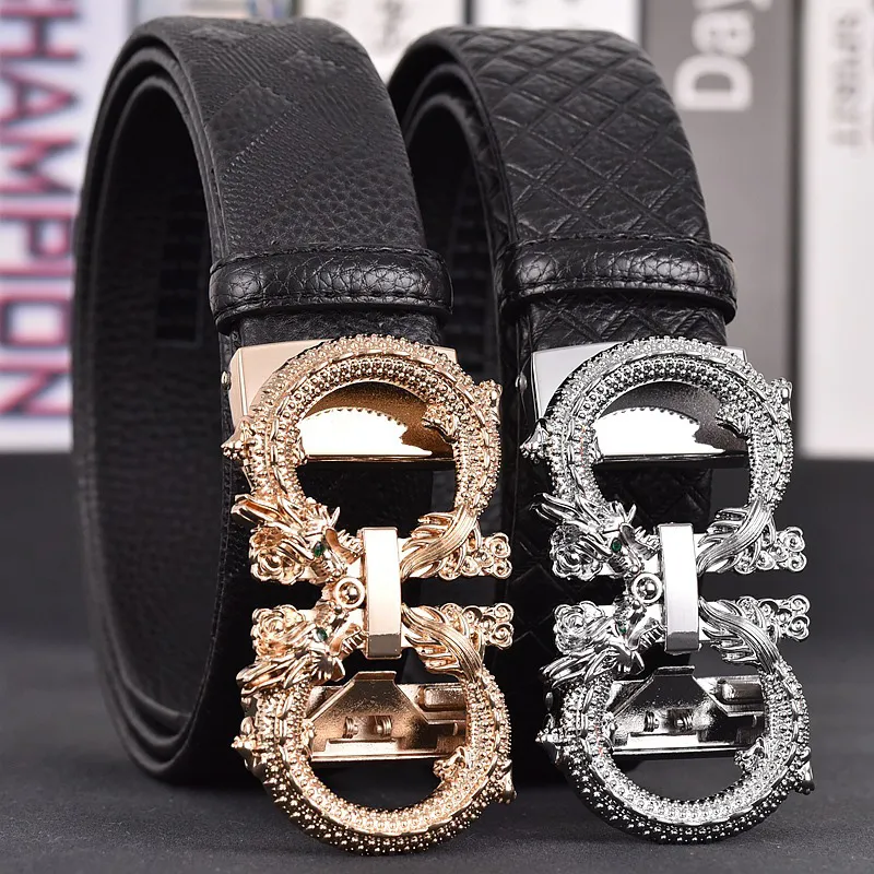 JKEM Cow Split Leather Leather Belts Unisex 3.5cm-6